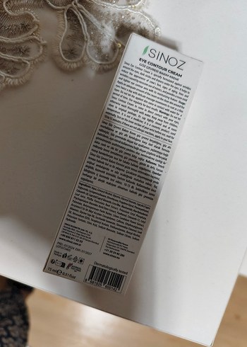 Sinoz Göz Çevresi Kremi - Görsel 3