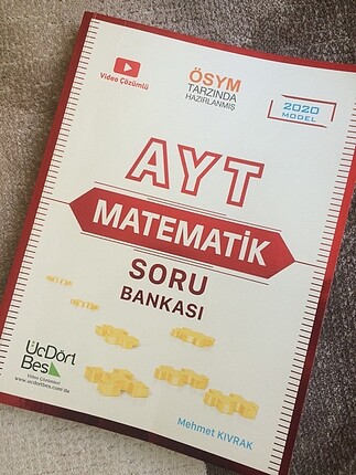 Üç dört beş ayt matematik