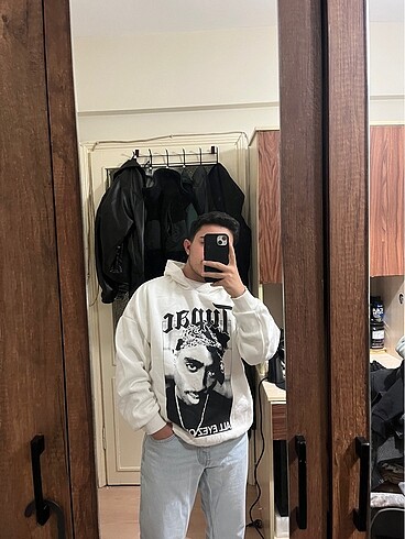 Erkek oversize sweatshirt