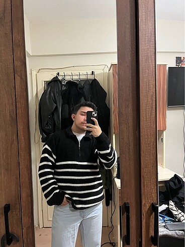 Erkek oversize kazak