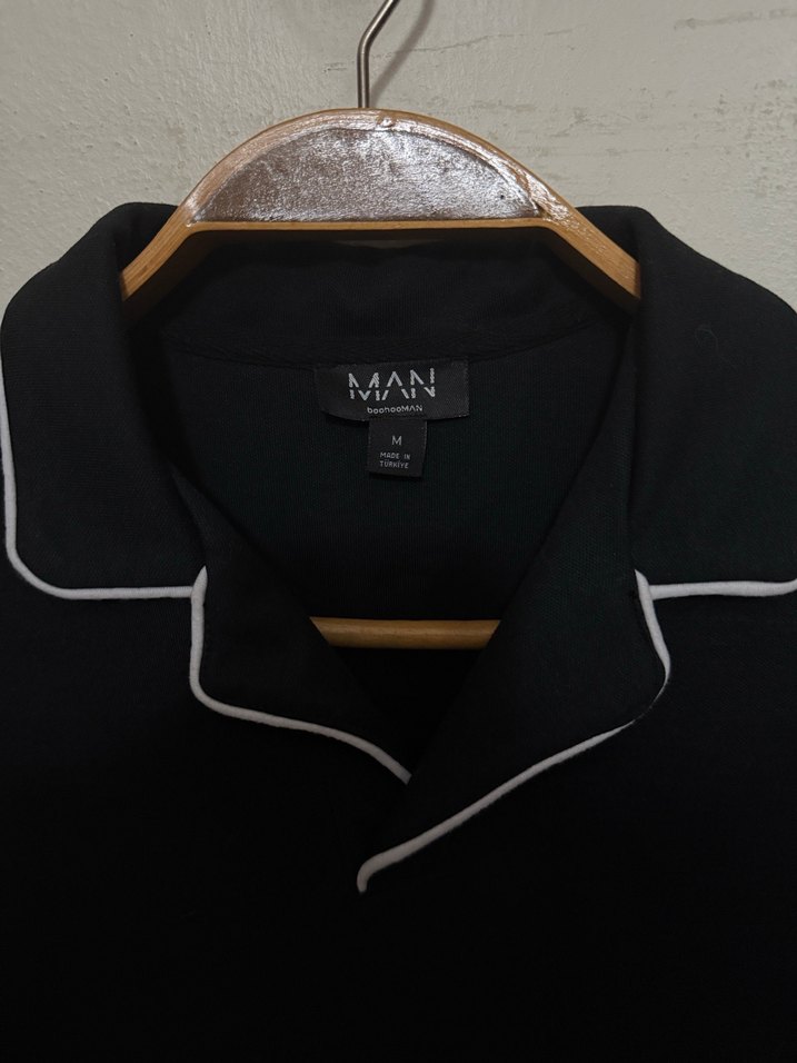 Erkek lacivert polo yaka tişört - Görsel 2