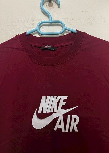 Bordo Nike Air Erkek Tişört - Görsel 2