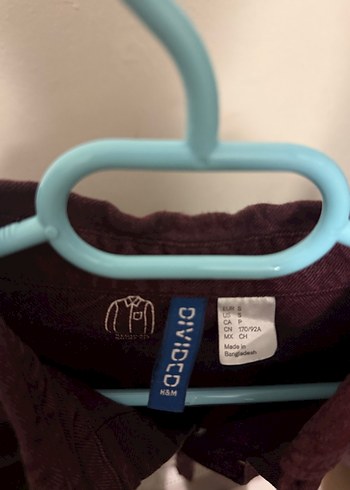 Bordo Uzun Kollu Düğmeli Erkek Gömlek - Görsel 2