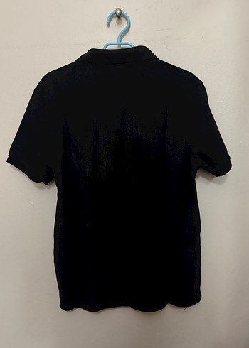 Erkek Siyah Kısa Kollu Polo Tişört - Görsel 3