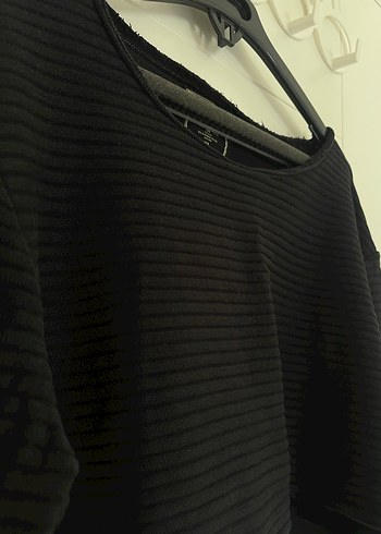 Crop uzun kollu - Görsel 2