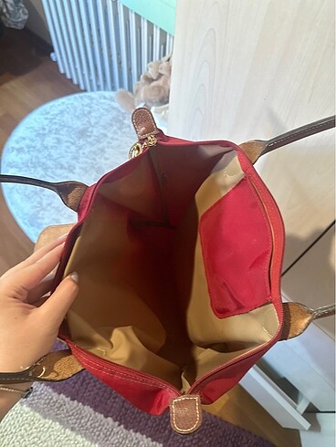  Beden kırmızı Renk Longchamp çanta orijinal