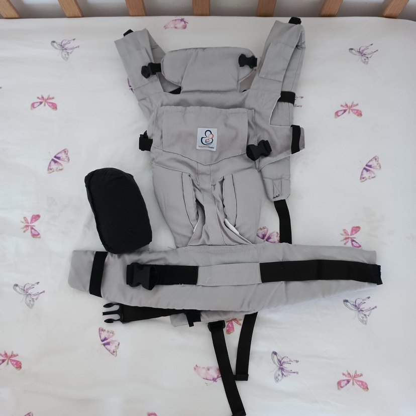 Gri Bebek Taşıyıcı Kanguru - Görsel 3
