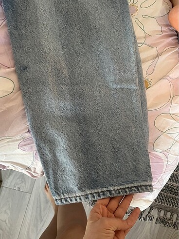 36 Beden mavi Renk ZARA BALOON JEAN