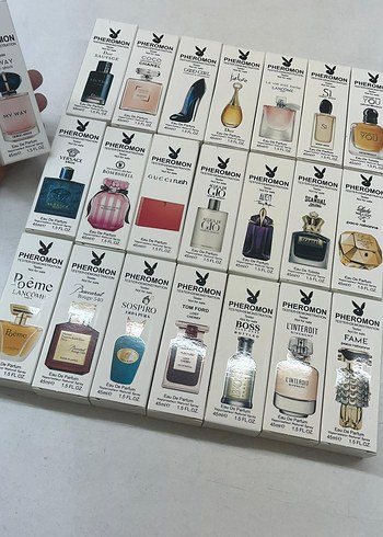 Kadın Parfüm Seti, 24 Adet Mini Tester