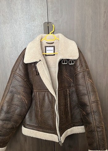 Bershka Kahve Kurklu Ceket
