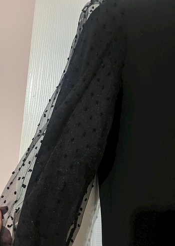 Diğer Uzun Siyah Gotik Kadın Elbise