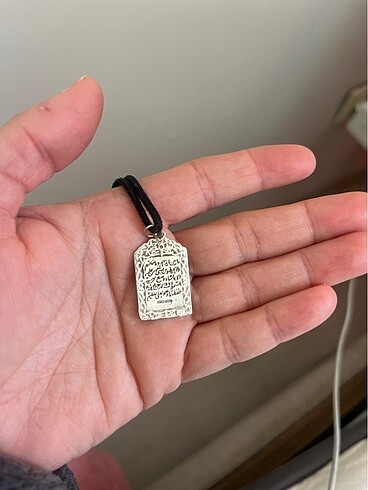 Dualı Gümüş Kolye
