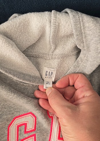 Kız Çocuk Gri Uzun Kollu Sweatshirt - Görsel 2