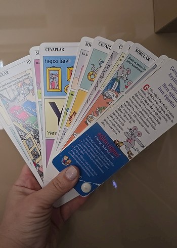 3-4 Yaş Eğlenceli Öğrenme Kartları - Görsel 2