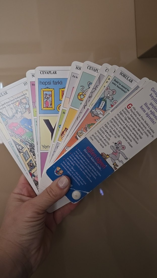 3-4 Yaş Eğlenceli Öğrenme Kartları - Görsel 2