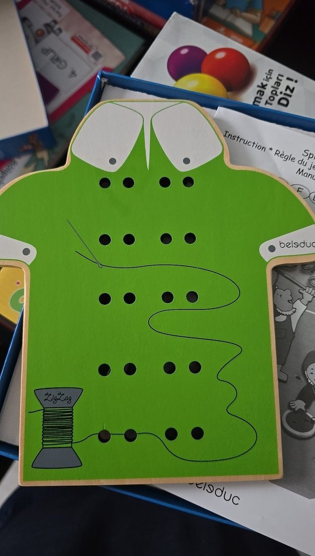 Renkli ZigZag 27 Parça Masa Oyunu - Görsel 2