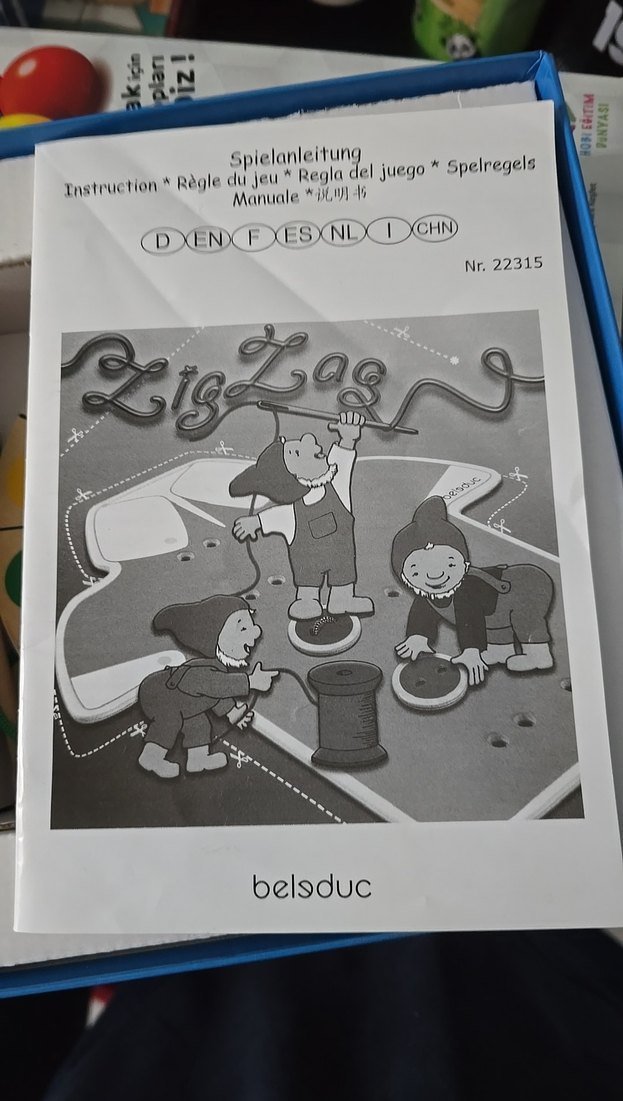 Renkli ZigZag 27 Parça Masa Oyunu - Görsel 3