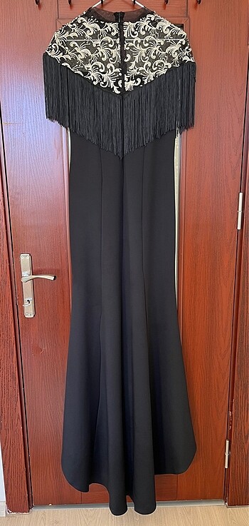 xl Beden siyah Renk BALIK ABİYE ELBİSE