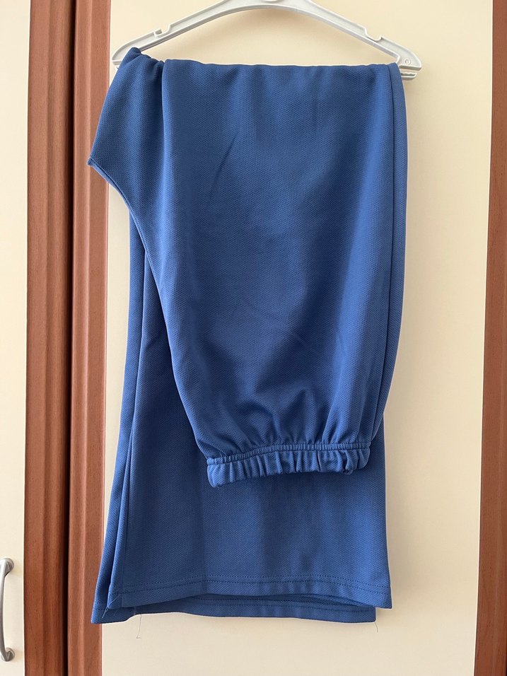 Kadın Mavi Yarım Fermuarlı Sweatshirt - Görsel 3