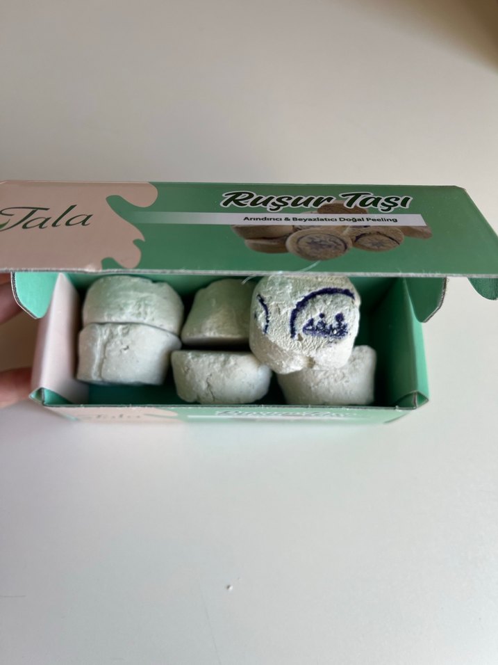 Tala Rusur Taşı - Doğal Peeling 6 adet - Görsel 4