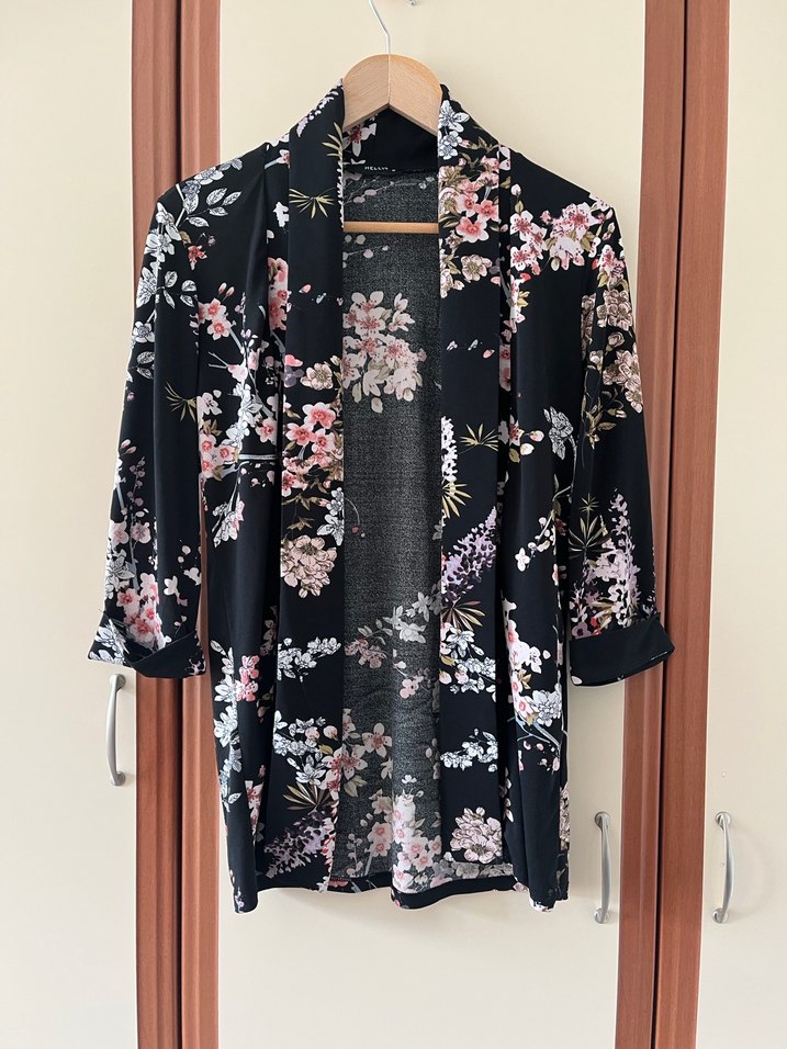 Bohem Desenli Uzun Kadın Kimono - Görsel 2