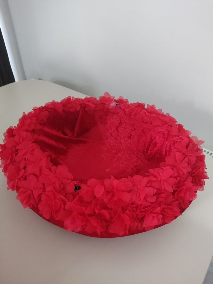 Aynalı kadife kına sepeti takımı - Görsel 4