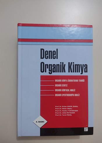 Denel Organik Kimya Sınav Hazırlık Kitabı