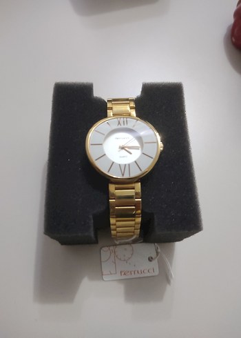 Altın Renk Modern Klasik Kadın Kol Saati - Görsel 3