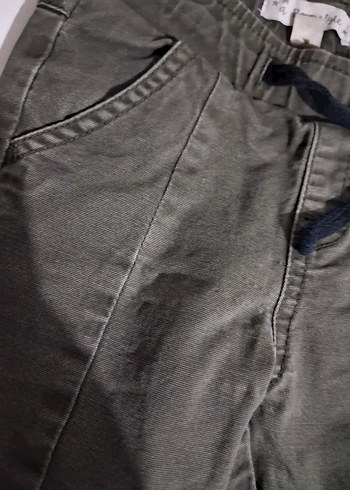 Erkek Çocuk Gri Bol Kesim Kot Pantolon - Görsel 3