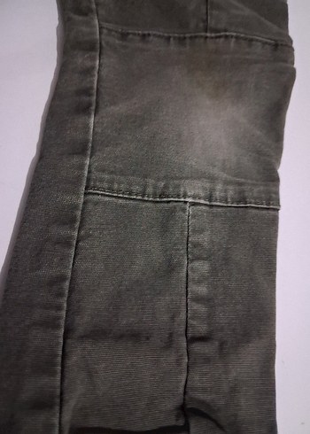 Erkek Çocuk Gri Bol Kesim Kot Pantolon - Görsel 4