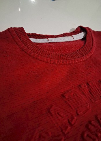 Bordo Erkek Çocuk Sweatshirt - Görsel 3