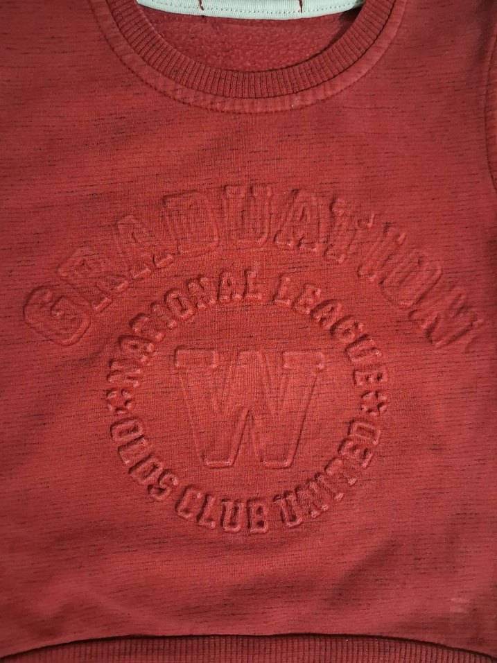 Bordo Erkek Çocuk Sweatshirt - Görsel 2