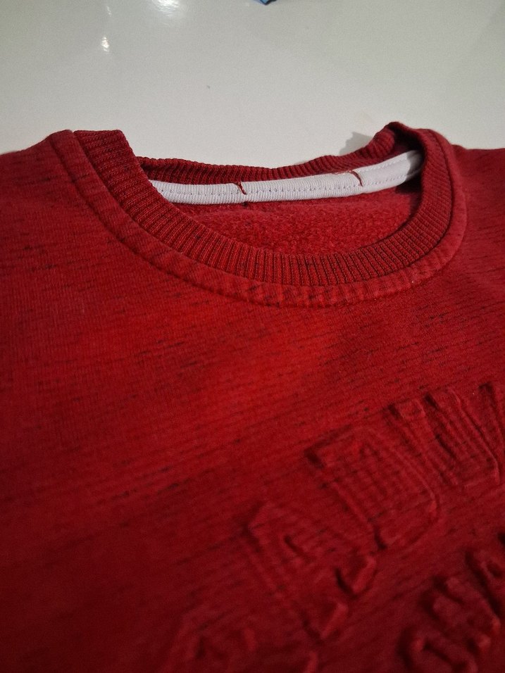 Bordo Erkek Çocuk Sweatshirt - Görsel 3