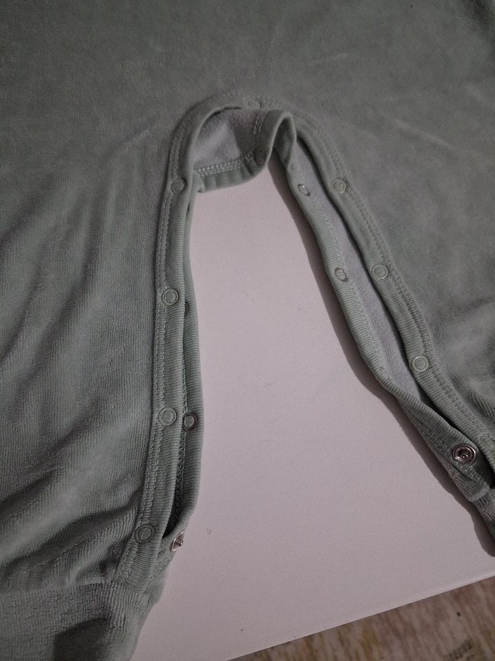 yeşilUzun Kollu Bebek Tulum - Görsel 4