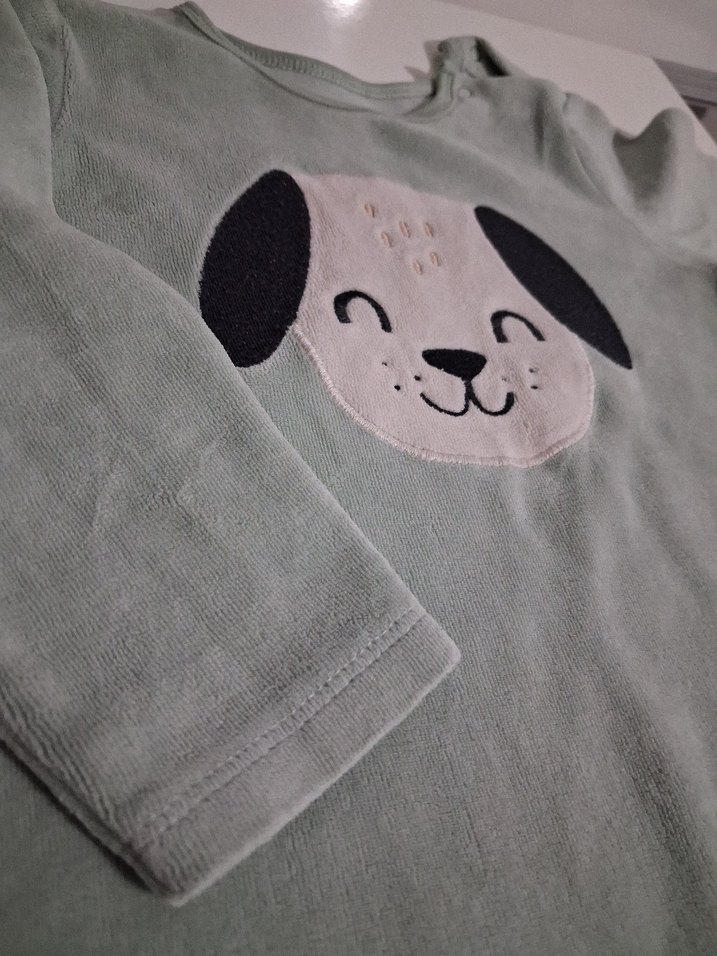 yeşilUzun Kollu Bebek Tulum - Görsel 3