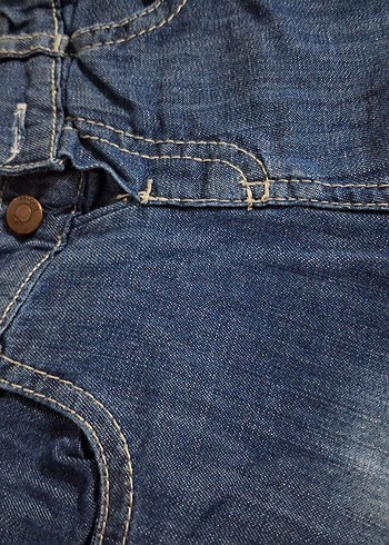 Mavi Erkek Çocuk Kot Pantolon - Görsel 3