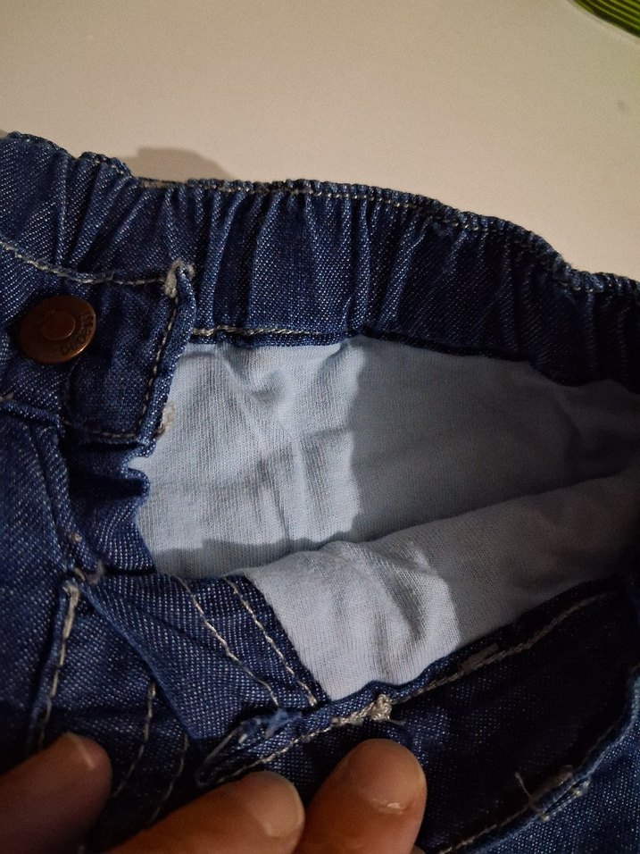 Mavi Erkek Çocuk Kot Pantolon - Görsel 4