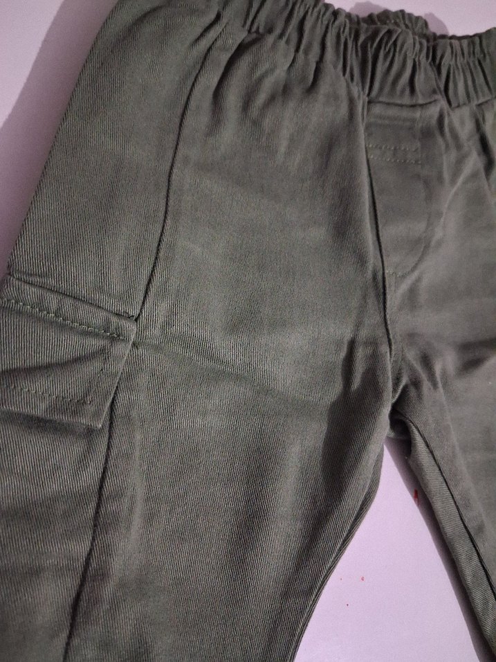 Erkek Çocuk Gri Bol Kesim Eşofman Altı - Görsel 3