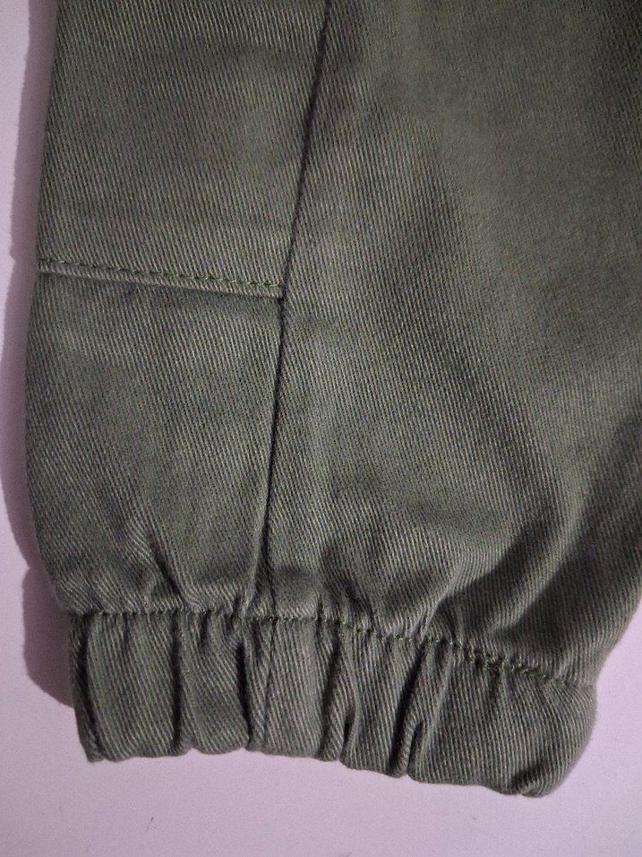 Erkek Çocuk Gri Bol Kesim Eşofman Altı - Görsel 2