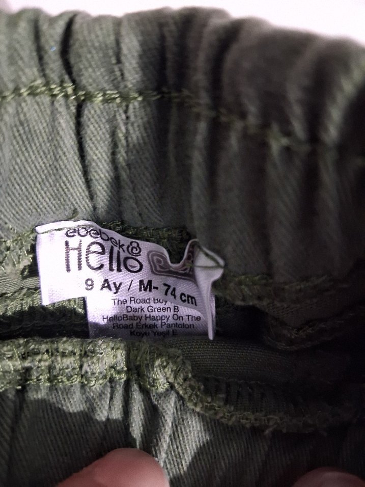 Erkek Çocuk Gri Bol Kesim Eşofman Altı - Görsel 4