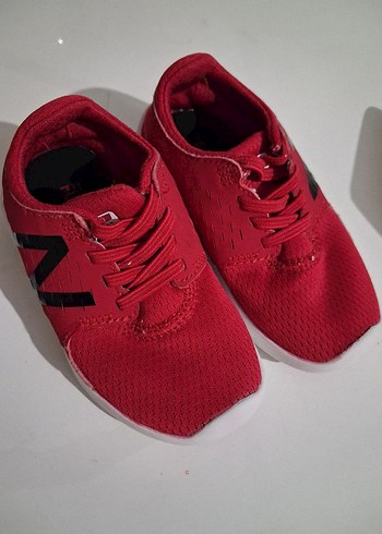 Kırmızı Erkek Çocuk Spor Ayakkabı Velcro - Görsel 2