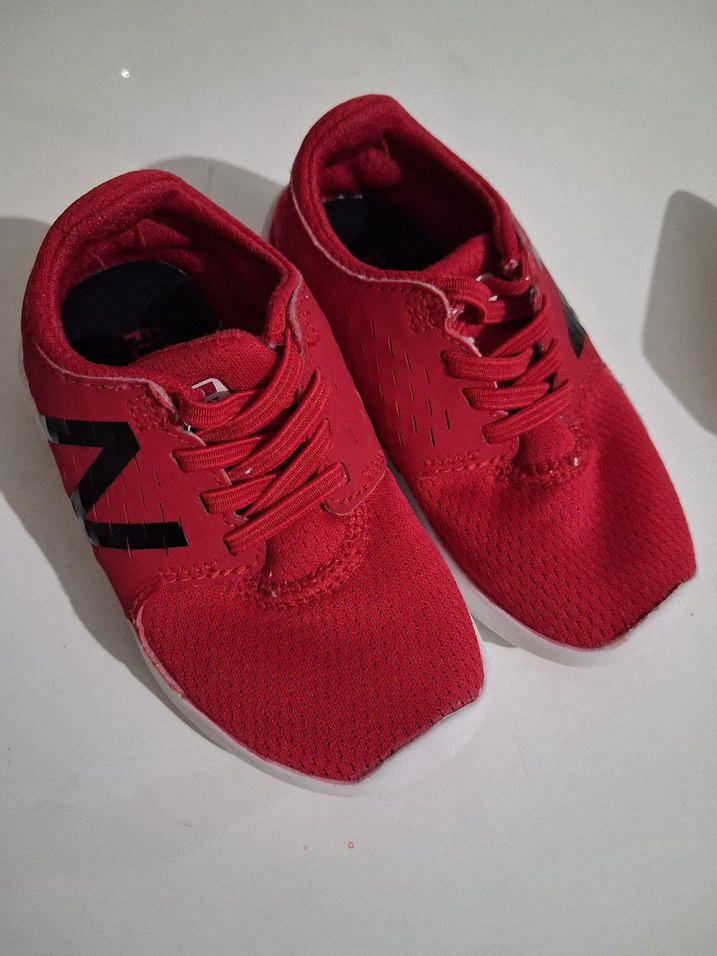 Kırmızı Erkek Çocuk Spor Ayakkabı Velcro - Görsel 2