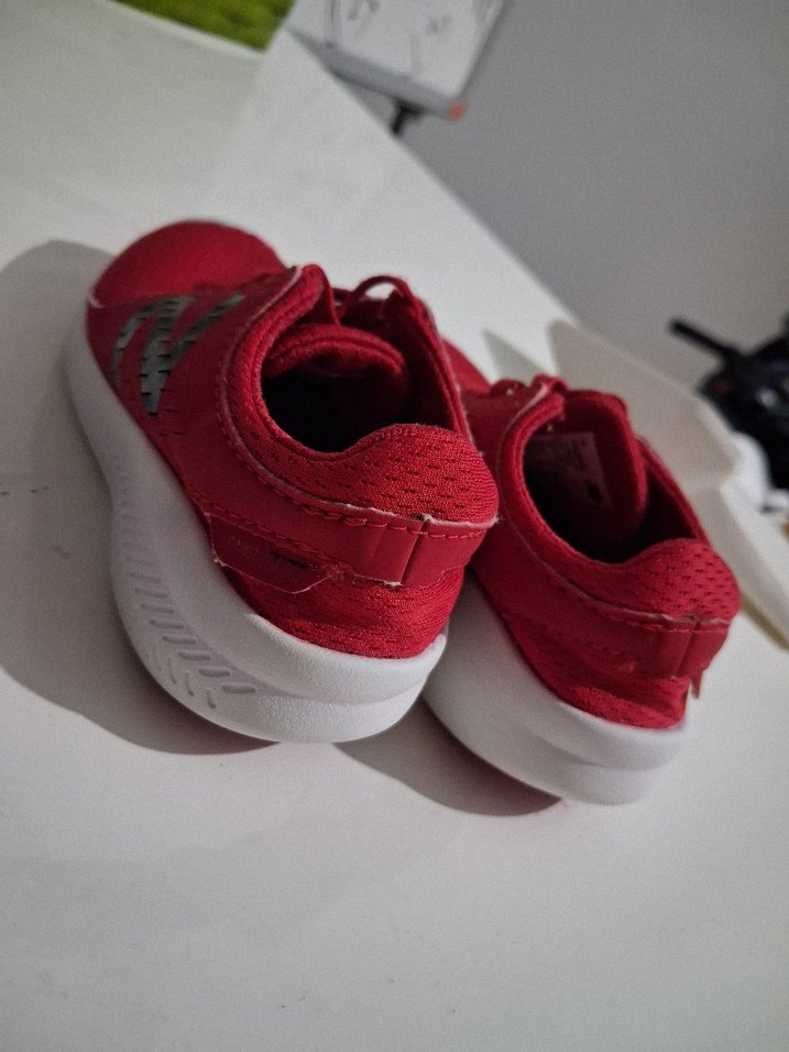 Kırmızı Erkek Çocuk Spor Ayakkabı Velcro - Görsel 3