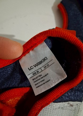 Renkli Erkek Çocuk Ev Terliği Velcro Bağlı - Görsel 5