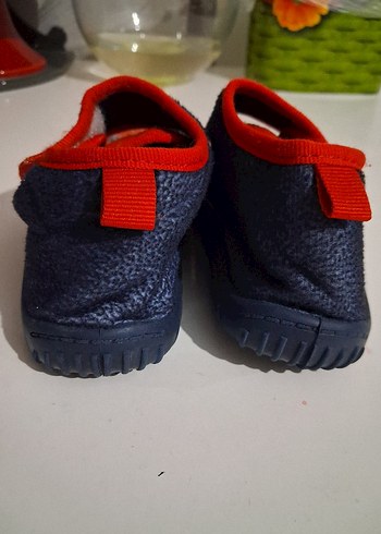 Renkli Erkek Çocuk Ev Terliği Velcro Bağlı - Görsel 3