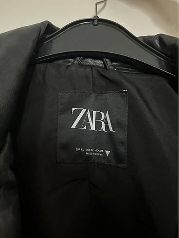 xl Beden zara deri ceket