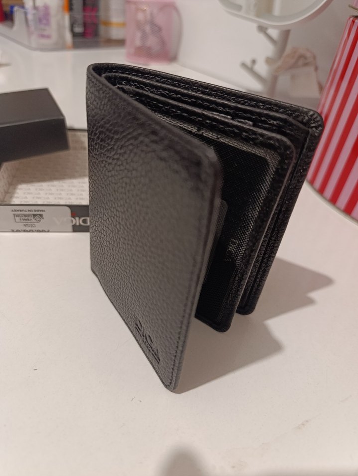 Deri Siyah Erkek Cüzdan - Görsel 3