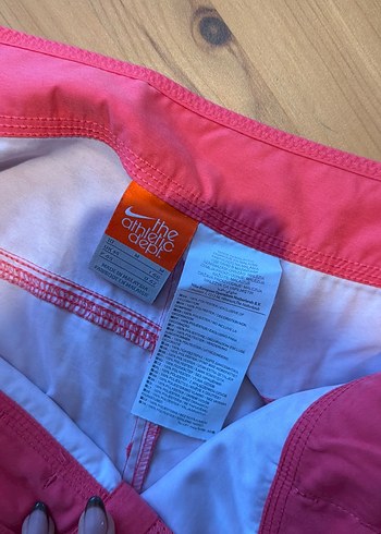 Pembe Bağcıklı Mini Şort - Görsel 5