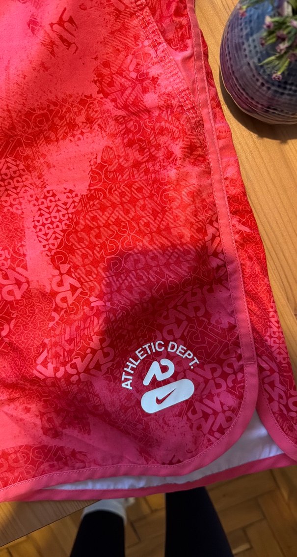 Pembe Bağcıklı Mini Şort - Görsel 2