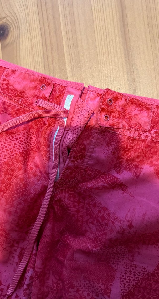 Pembe Bağcıklı Mini Şort - Görsel 3